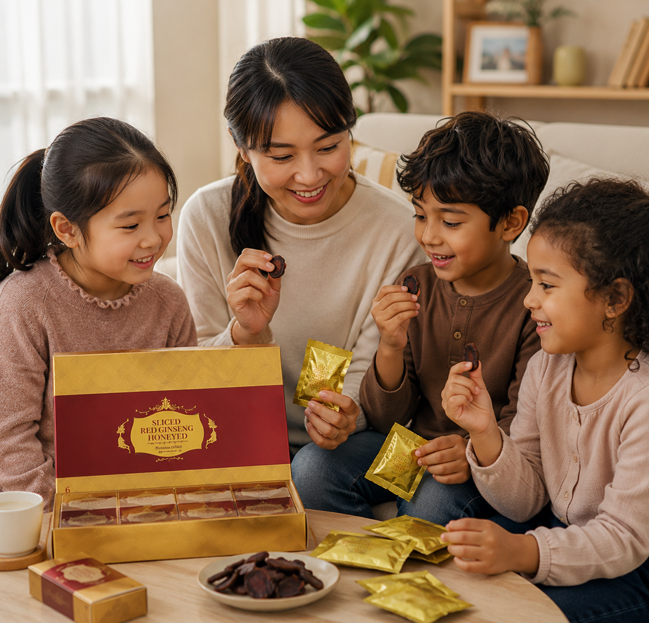 Sliced Red Ginseng Honeyed Gift 20g x 10box