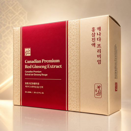 Canadian Red Ginseng Extract Premium 80ml x 30 Pouches