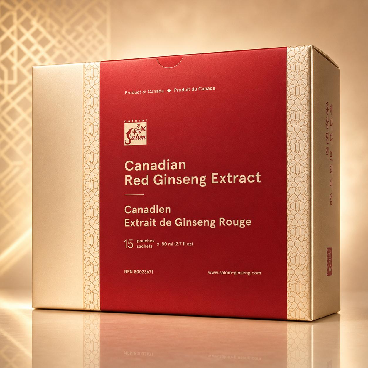 Red Ginseng Extract Regular (80ml x 15 pouches)