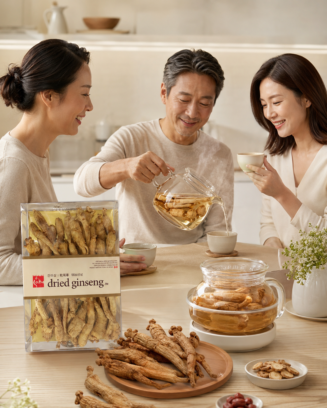 Canadian Dried Ginseng Root 120g